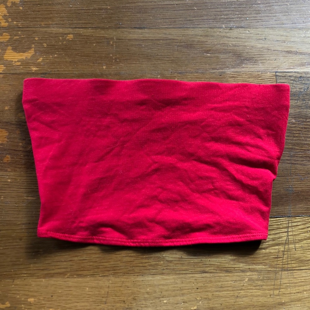 Red Tube Top from H&M